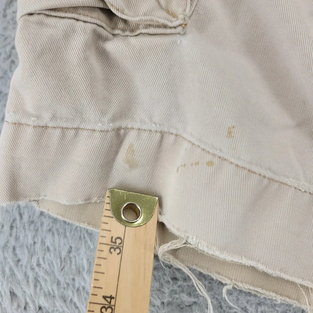 Polo by Ralph Lauren‎ Shorts Mens 35 Tan Vintage Baggy Cargo Y2k 90s Skater